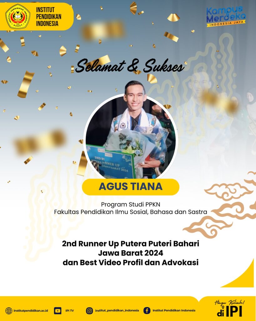 May 20 2024 1 | Institut Pendidikan Indonesia